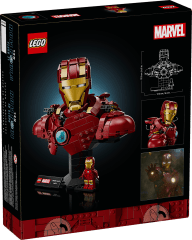 LEGO Marvel Iron Man MK4 Bust Building Set 76327, product image 3