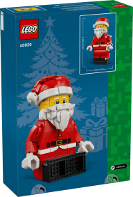 LEGO Up-Scaled Santa Minifigure Building Set 40820, product image 3