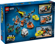 LEGO City Airplane, Service Truck & Hovercraft Remix 60505, product image 3
