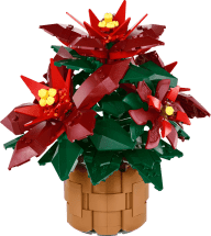 LEGO Icons Poinsettia Building Sets 10370, product image 2