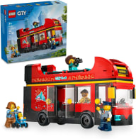 LEGO City Red Double-Decker Sightseeing Bus Set 60407, product image 1