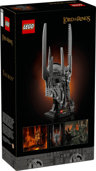 LEGO Icons The Lord of the Rings: Sauron’s Helmet Set 11373, product image 3