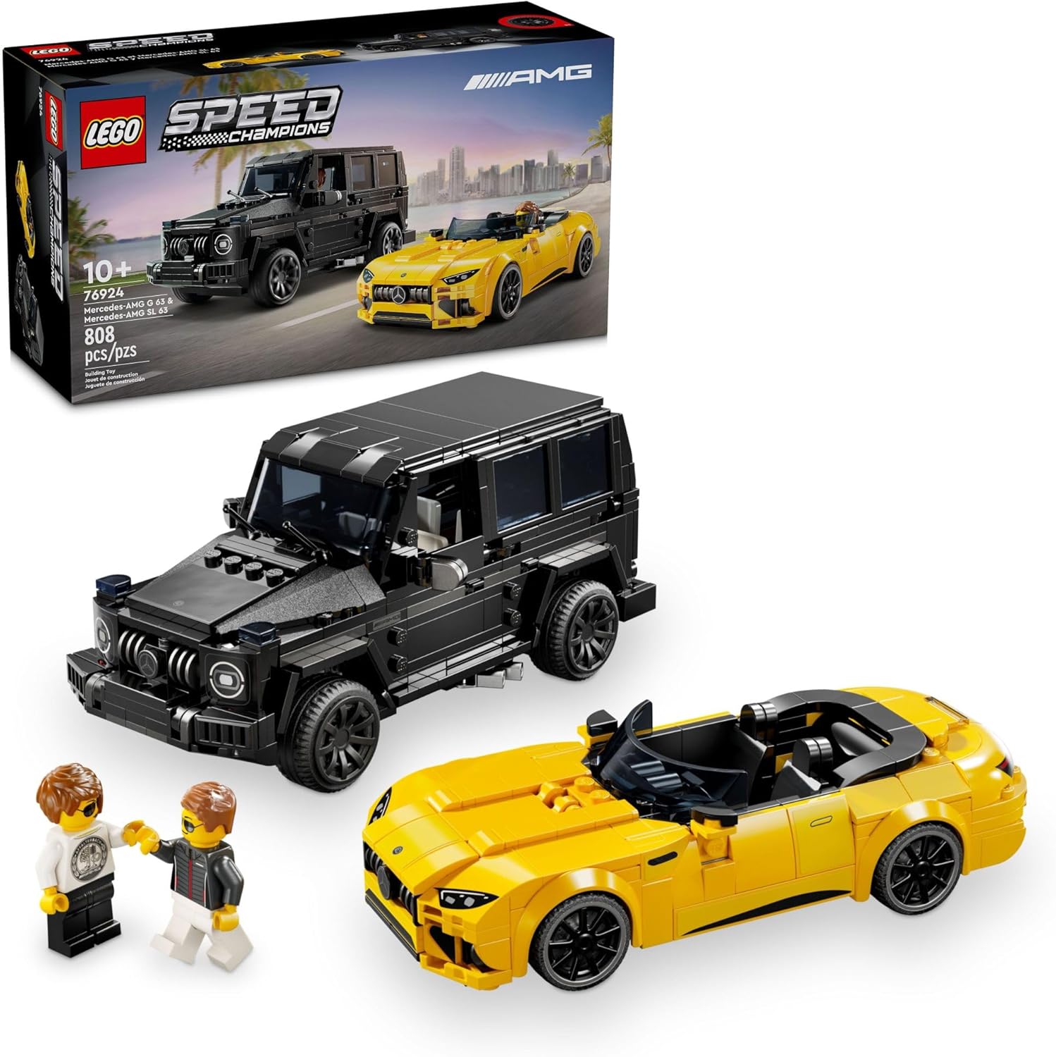 LEGO Speed Champions Mercedes-AMG G 63 & SL 63 Set 76924, product image 1