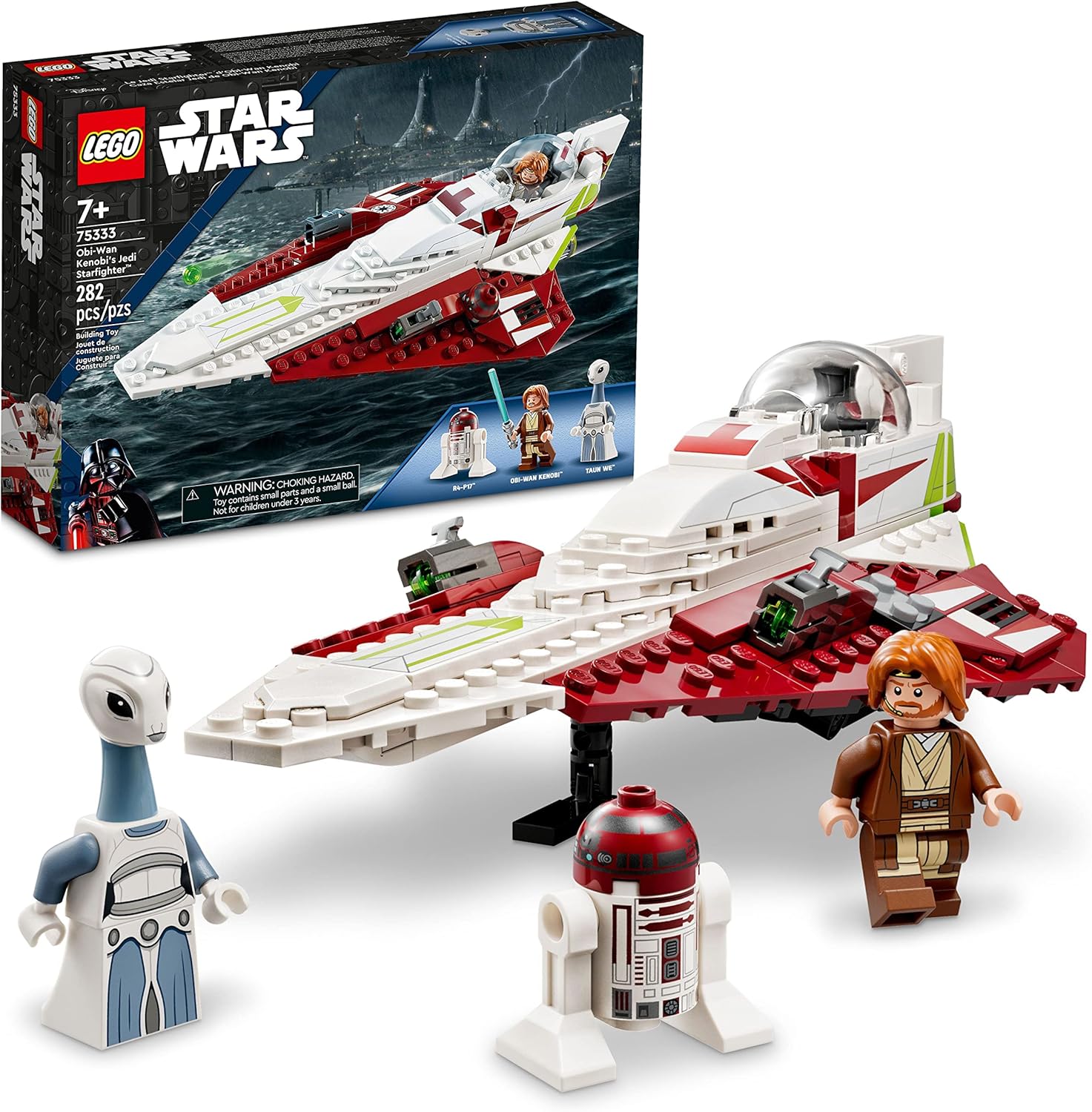 LEGO Star Wars Obi-Wan Kenobi’s Jedi Starfighter Set 75333, product image 1