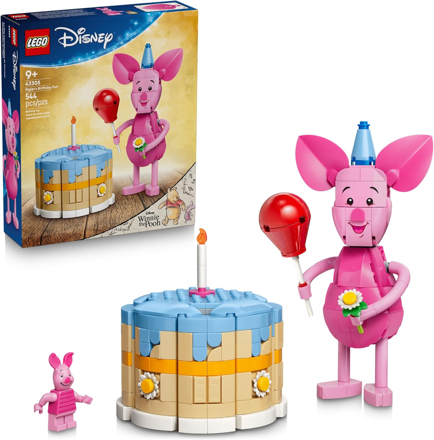 LEGO Disney Piglet’s Birthday Fun Set 43305, product image 1