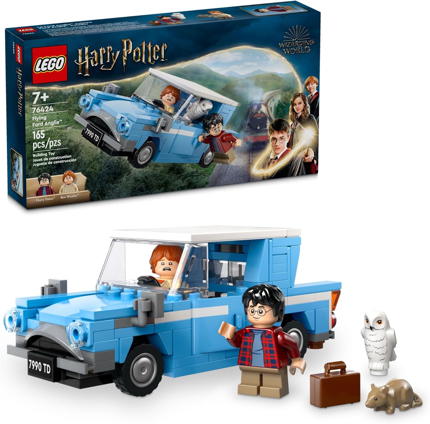 LEGO Harry Potter Flying Ford Anglia Set 76424, product image 1