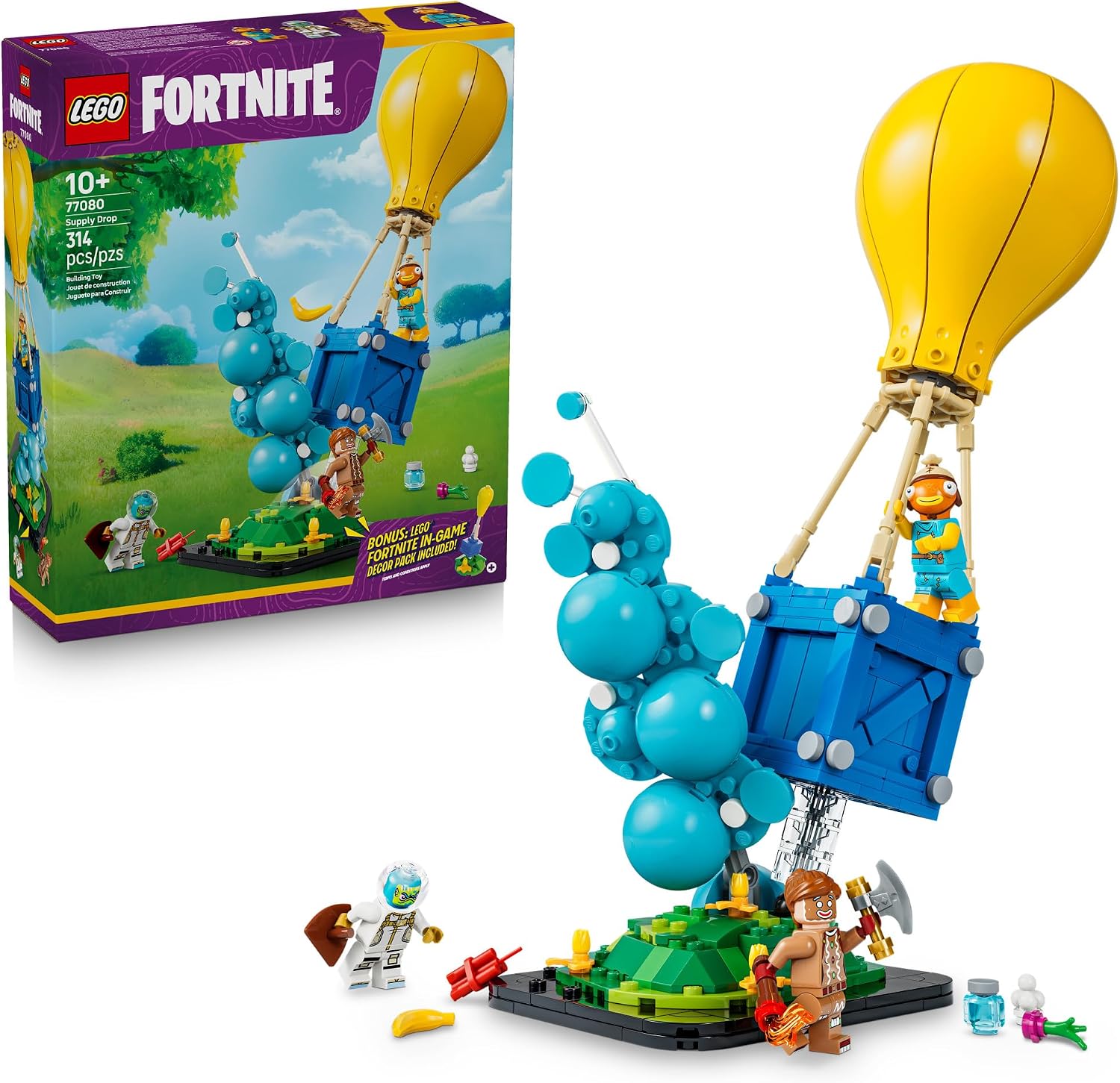 LEGO Fortnite Supply Drop Building Set 77080, product image 1