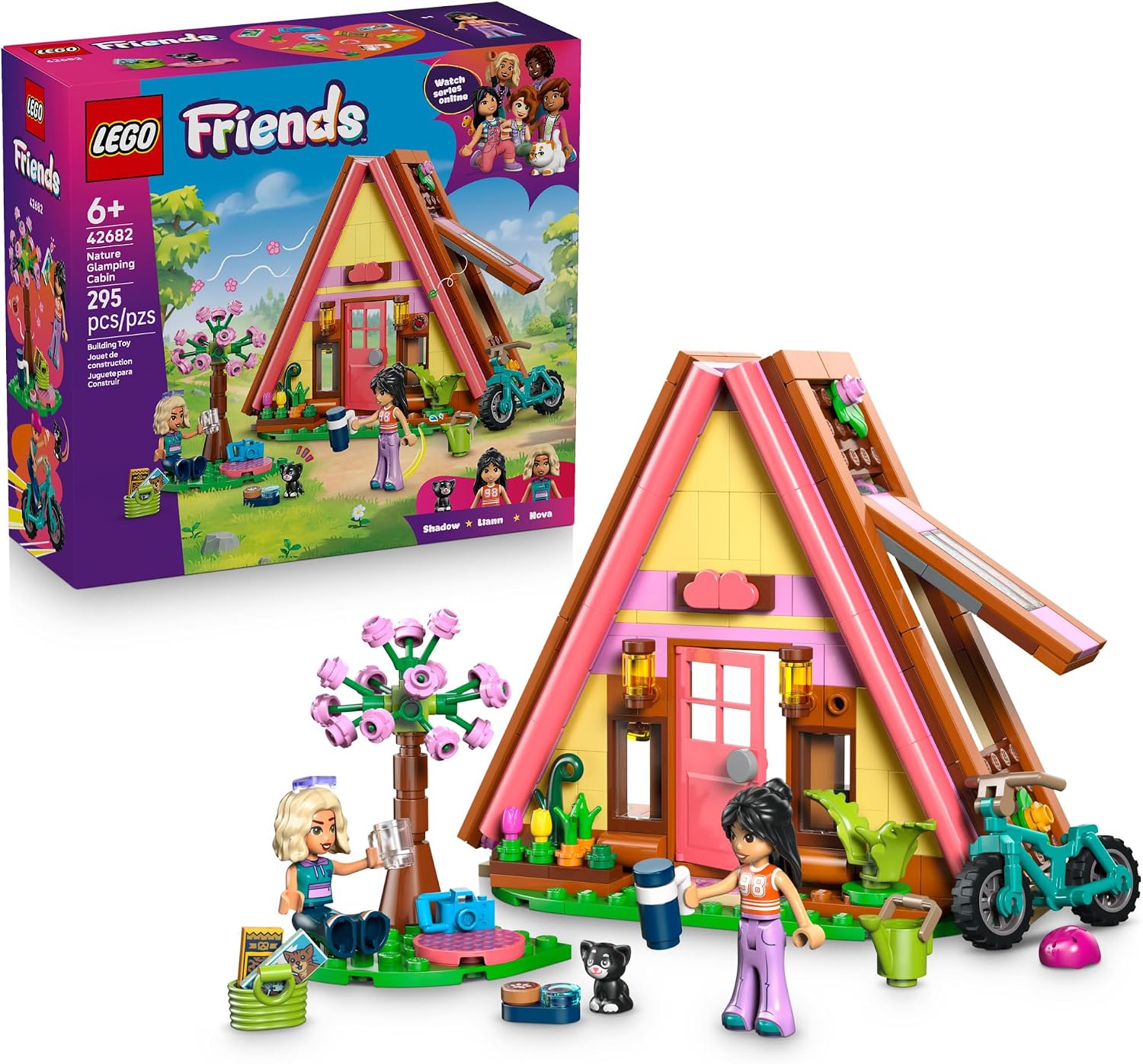 LEGO Friends Nature Glamping Cabin Set 42682, product image 1