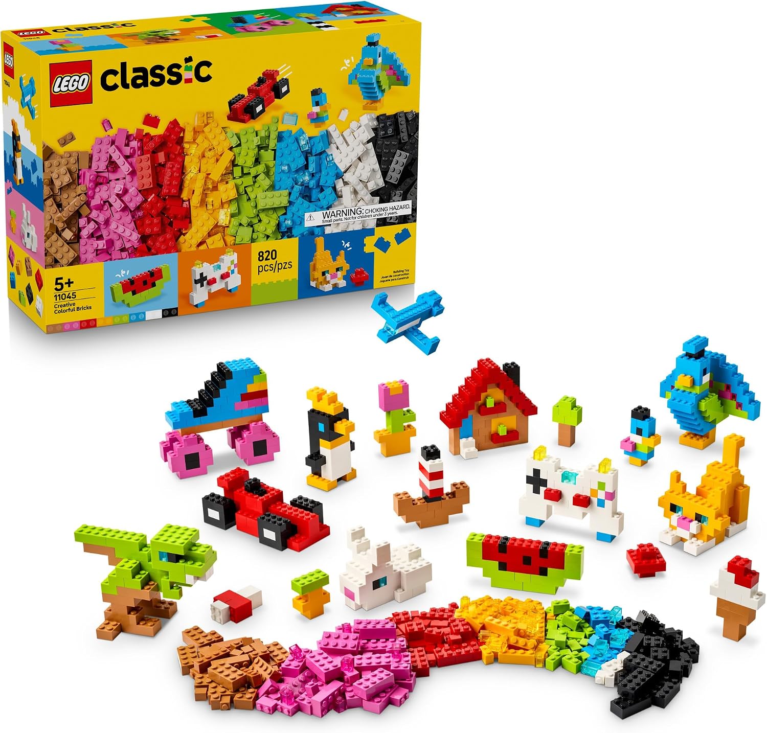 LEGO Classic Creative Colorful Bricks Building Set 11045, product image 1