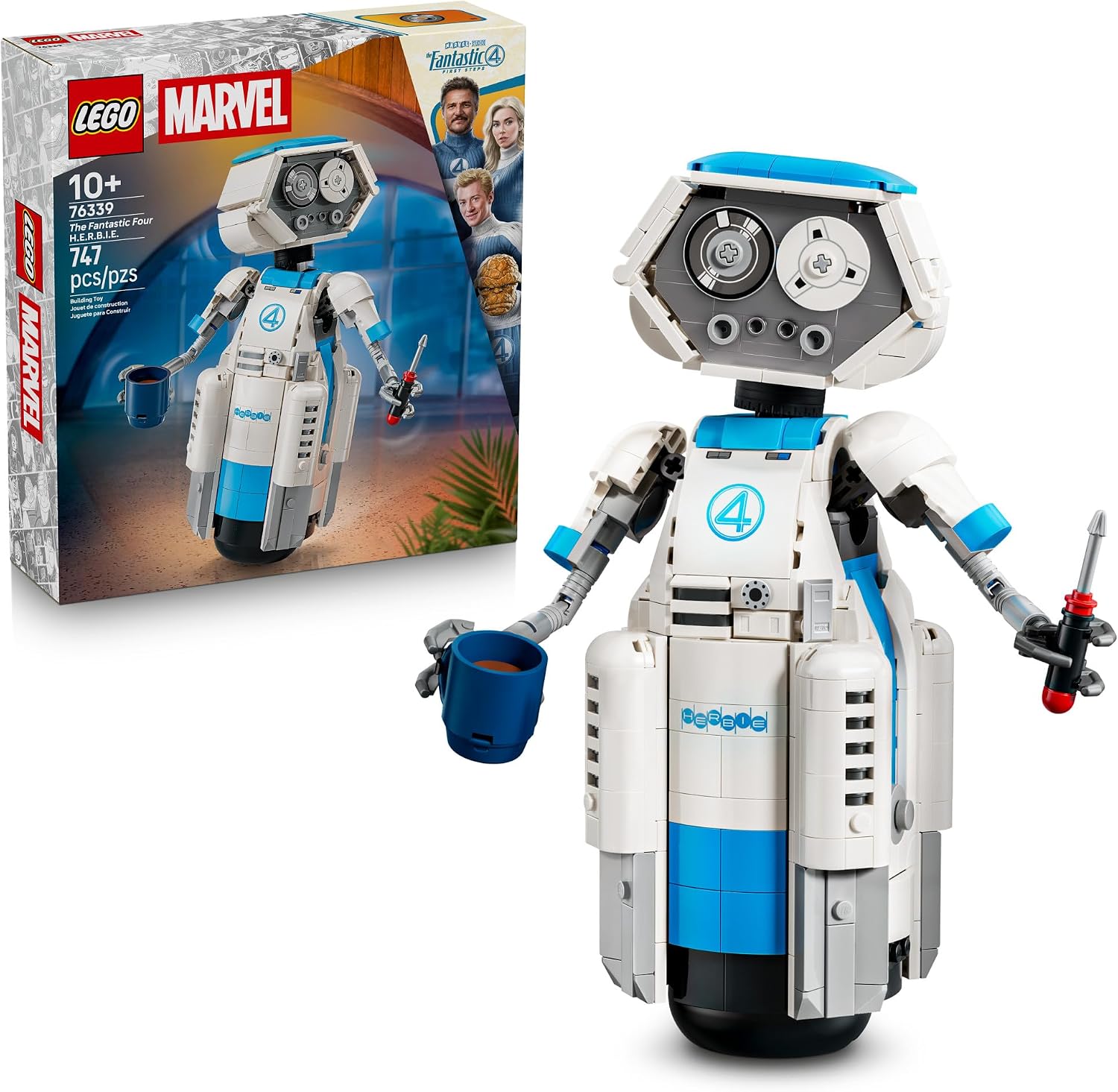 LEGO Marvel The Fantastic Four H.E.R.B.I.E. 76339, product image 1