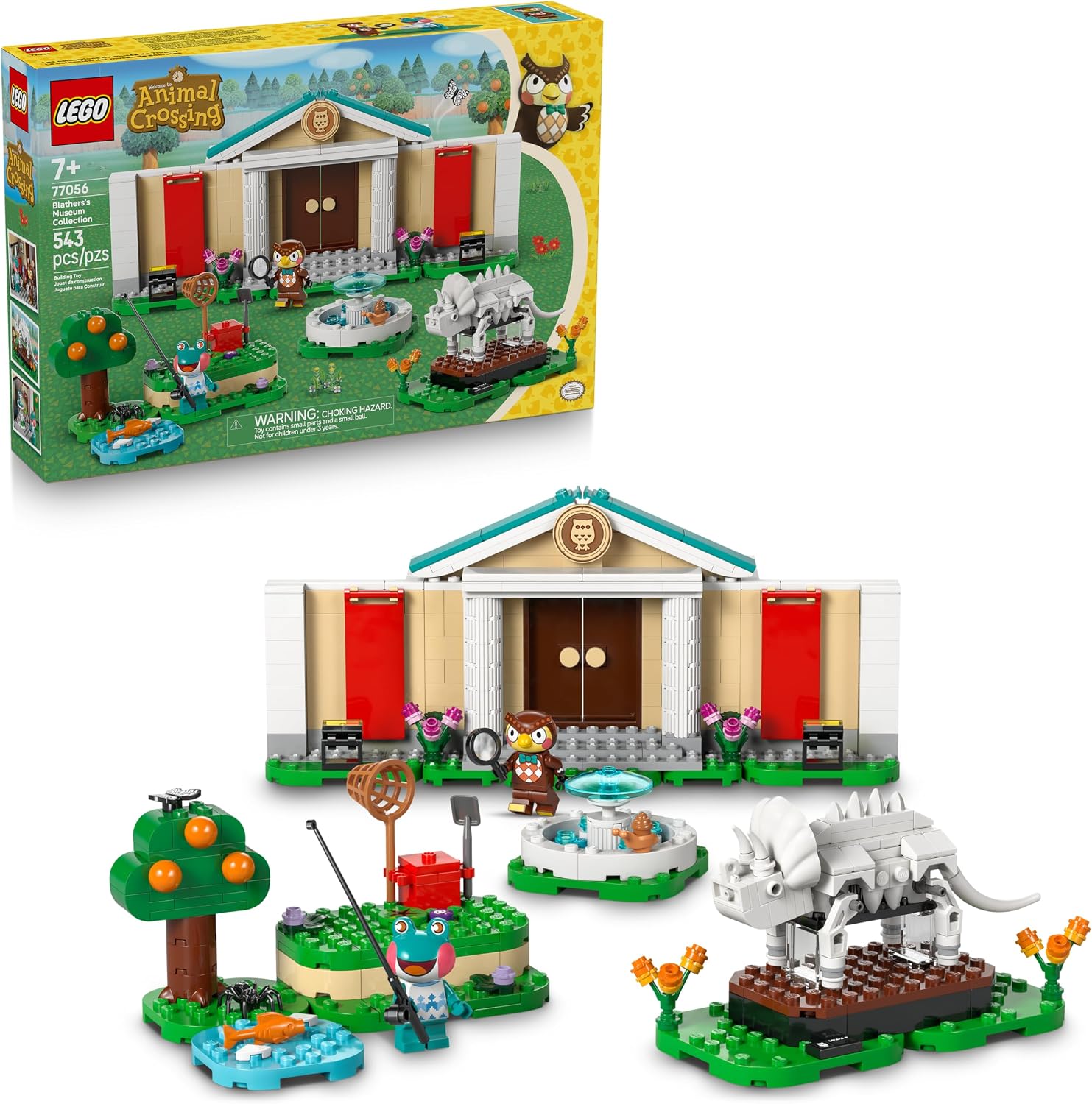 LEGO Animal Crossing Blathers’s Museum Collection 77056, product image 1