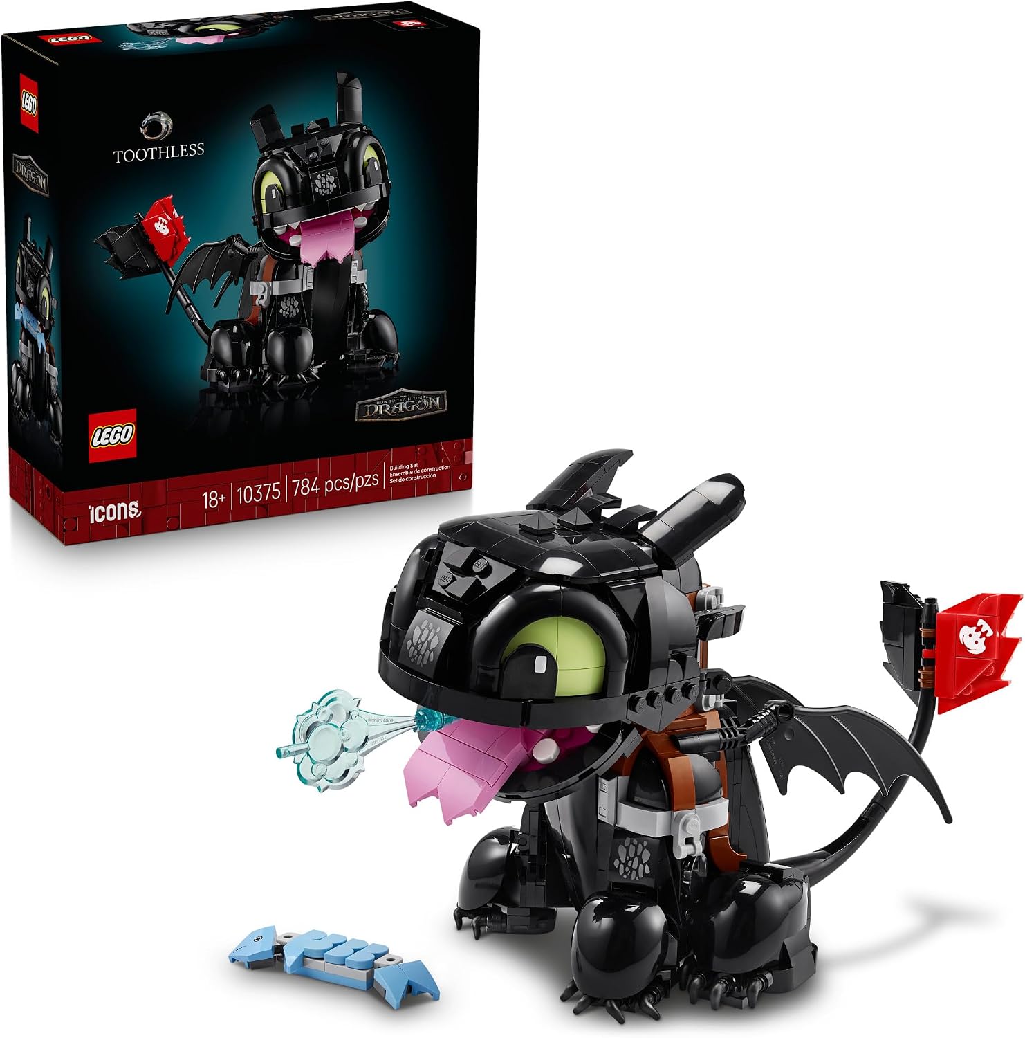 LEGO Icons How to Train Your Dragon: Toothless 10375, product image 1