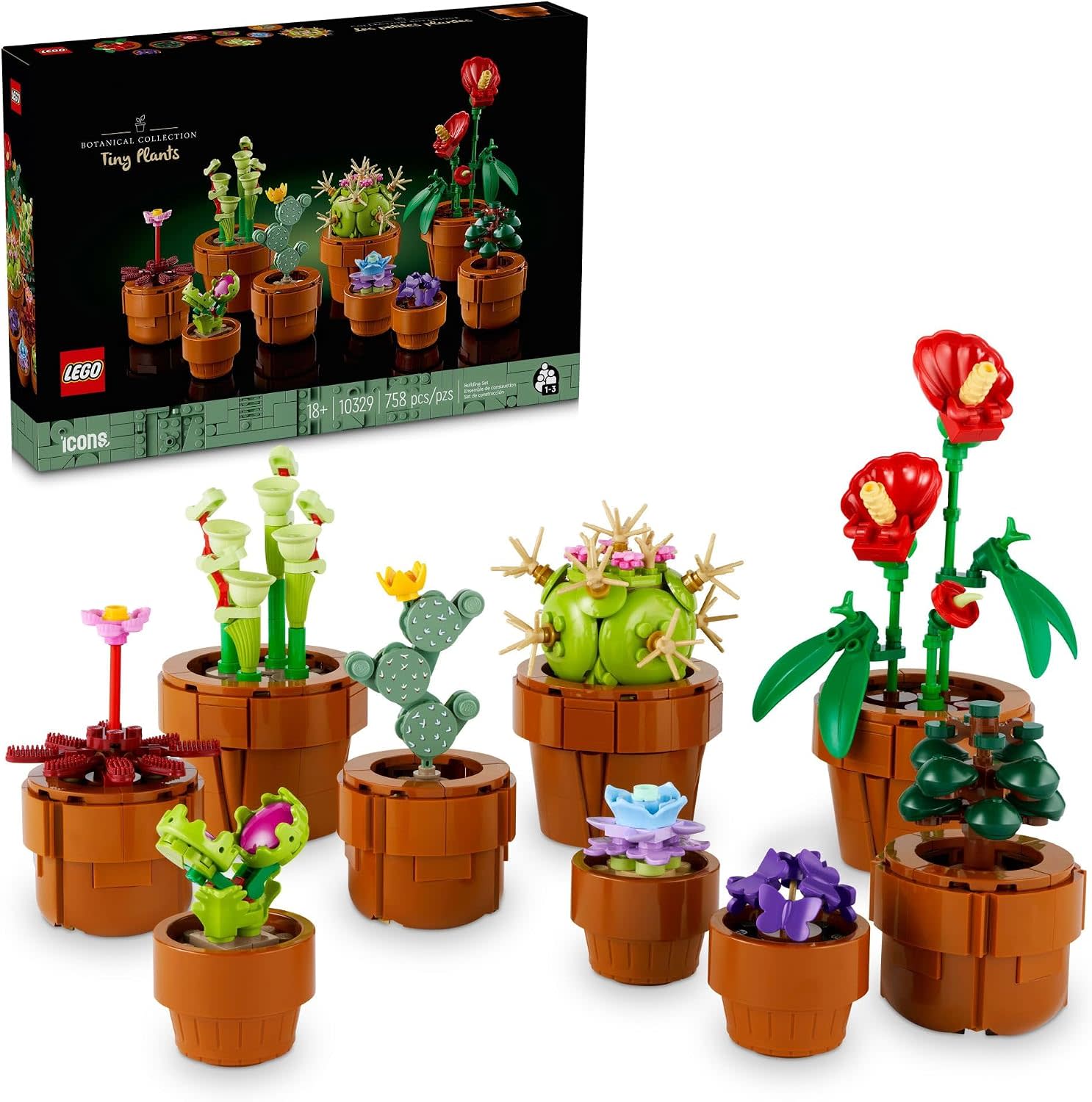 LEGO Botanicals Tiny Plants Building Set 10329