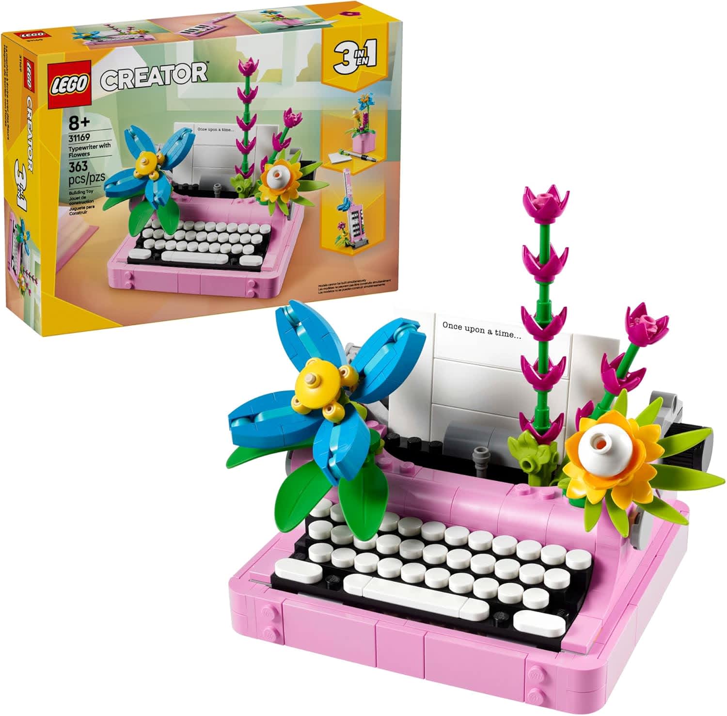 LEGO Creator 3-in-1 Typewriter with Flowers 31169
