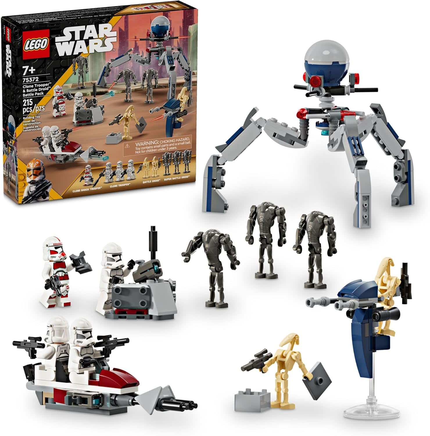 LEGO Star Wars Clone Trooper & Battle Droid Battle Pack 75372