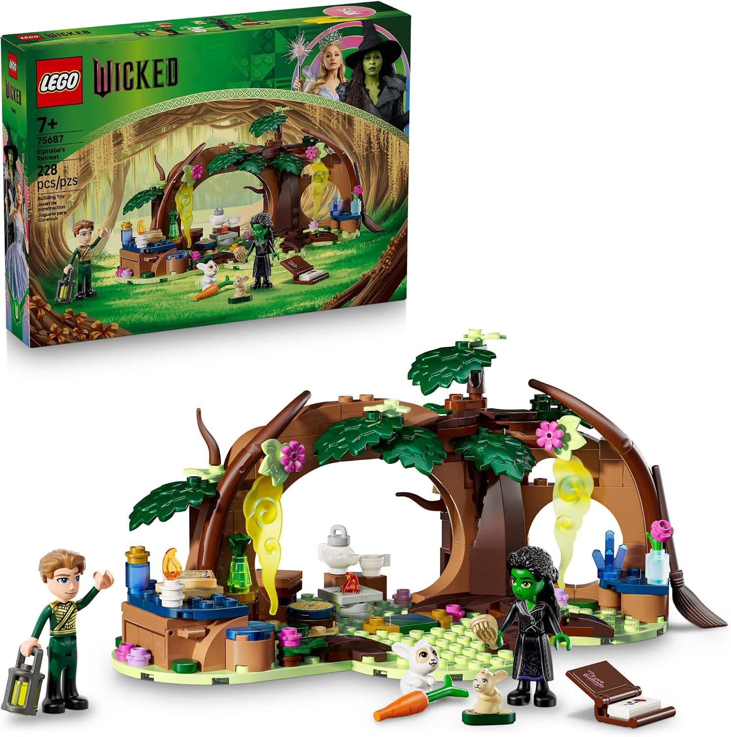 LEGO Wicked Elphaba’s Retreat Set 75687