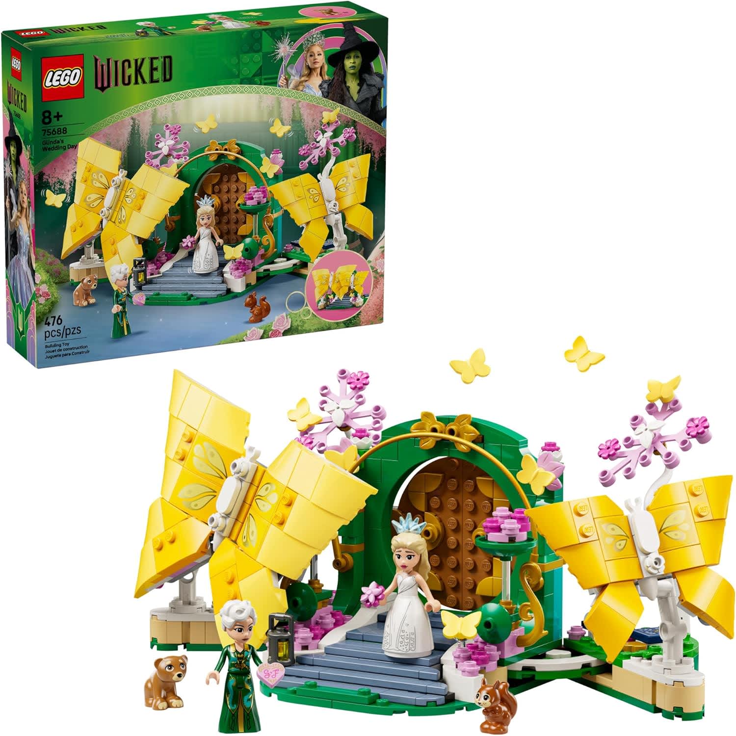 LEGO Wicked Glinda’s Wedding Day Set 75688