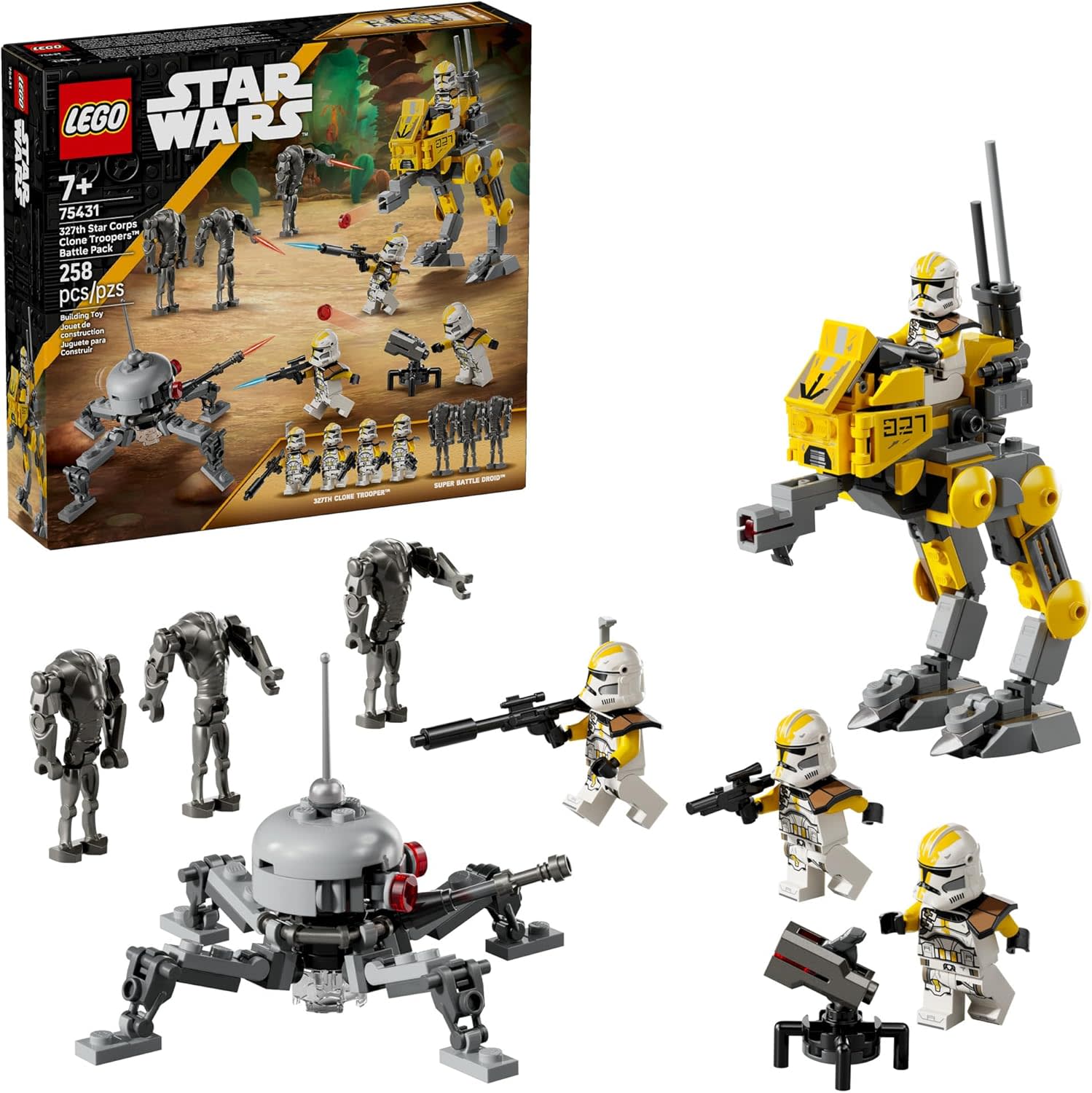 LEGO Star Wars 327th Star Corps Battle Pack 75431