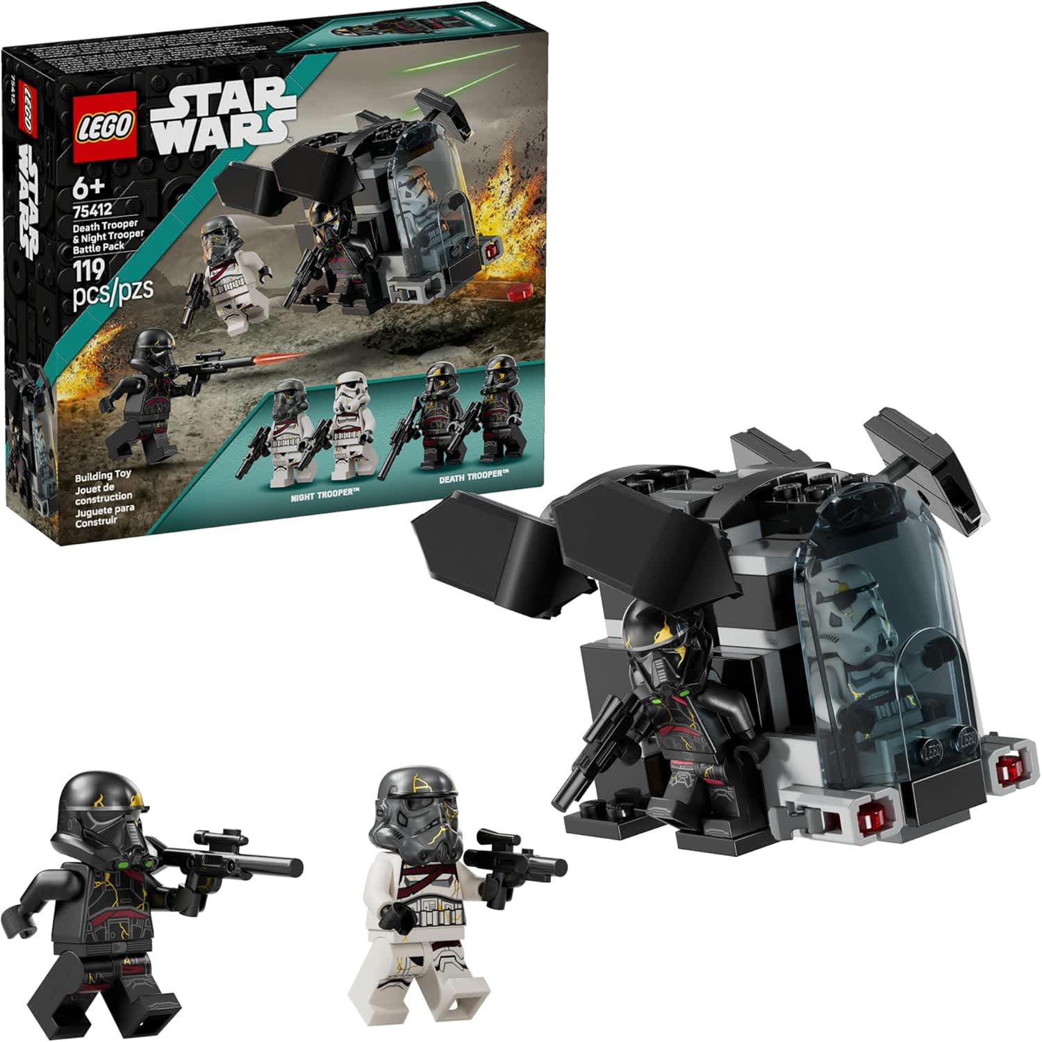 LEGO Star Wars Death & Night Trooper Battle Pack 75412