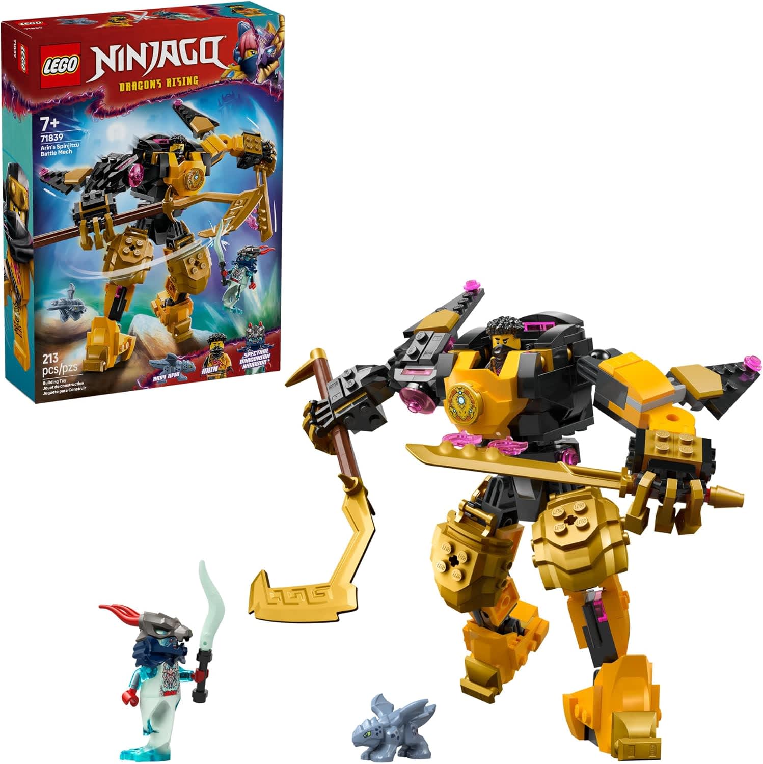 LEGO NINJAGO Arin’s Spinjitzu Battle Mech 71839