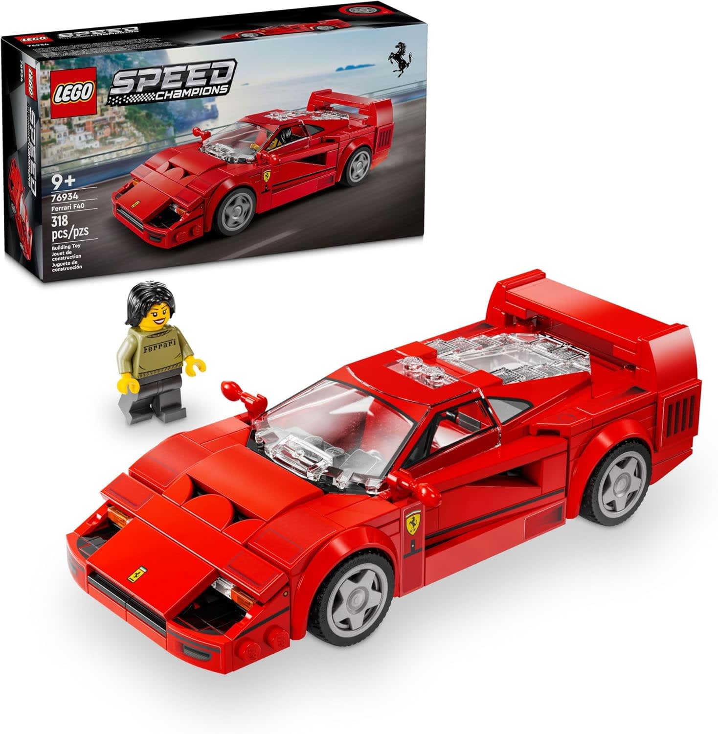 LEGO Speed Champions Ferrari F40 Supercar 76934