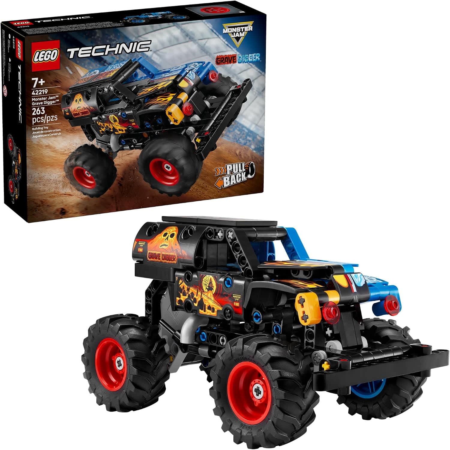 LEGO Technic Monster Jam Grave Digger Fire and Ice 42219
