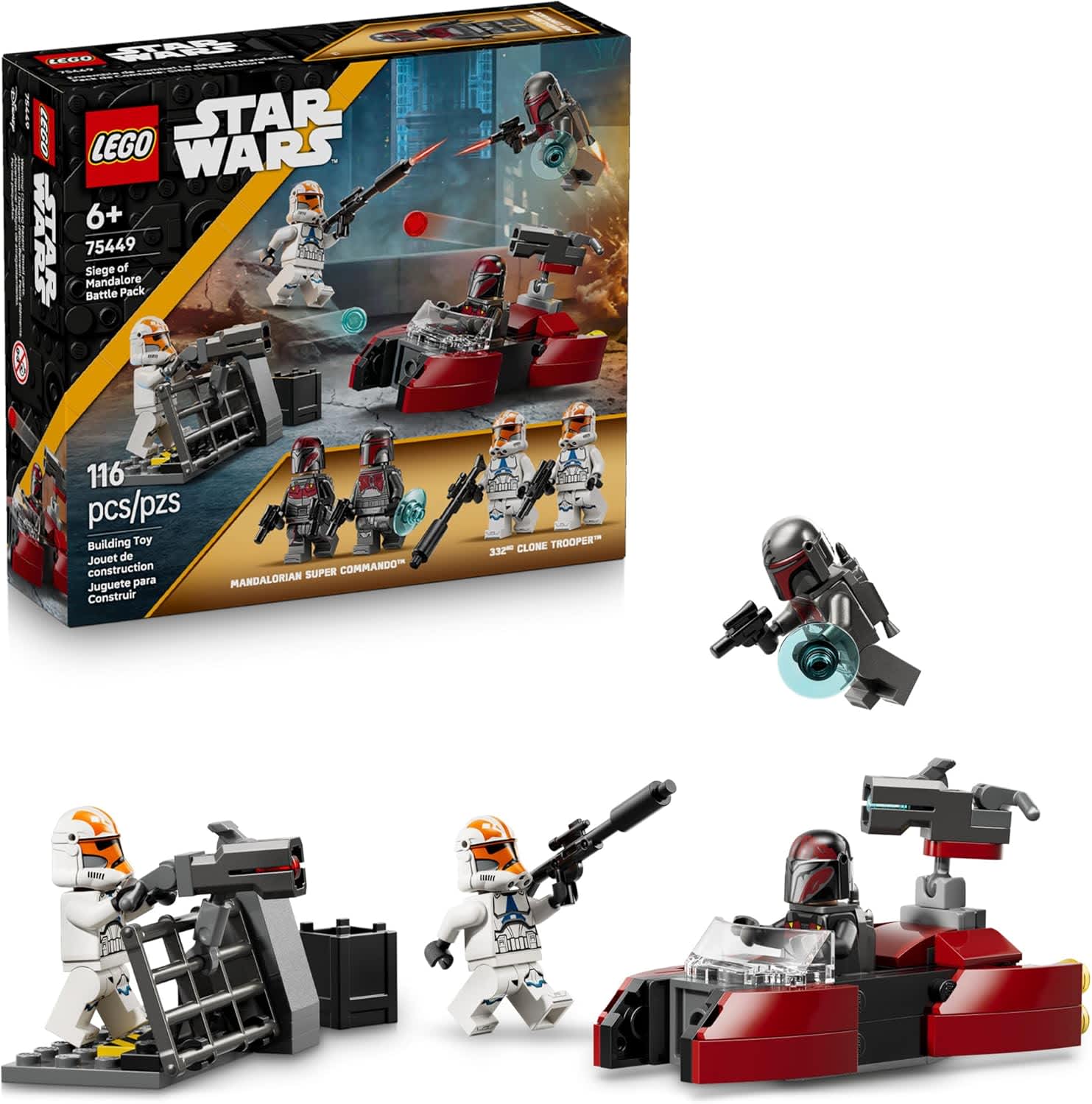 LEGO Star Wars Siege of Mandalore Battle Pack 75449