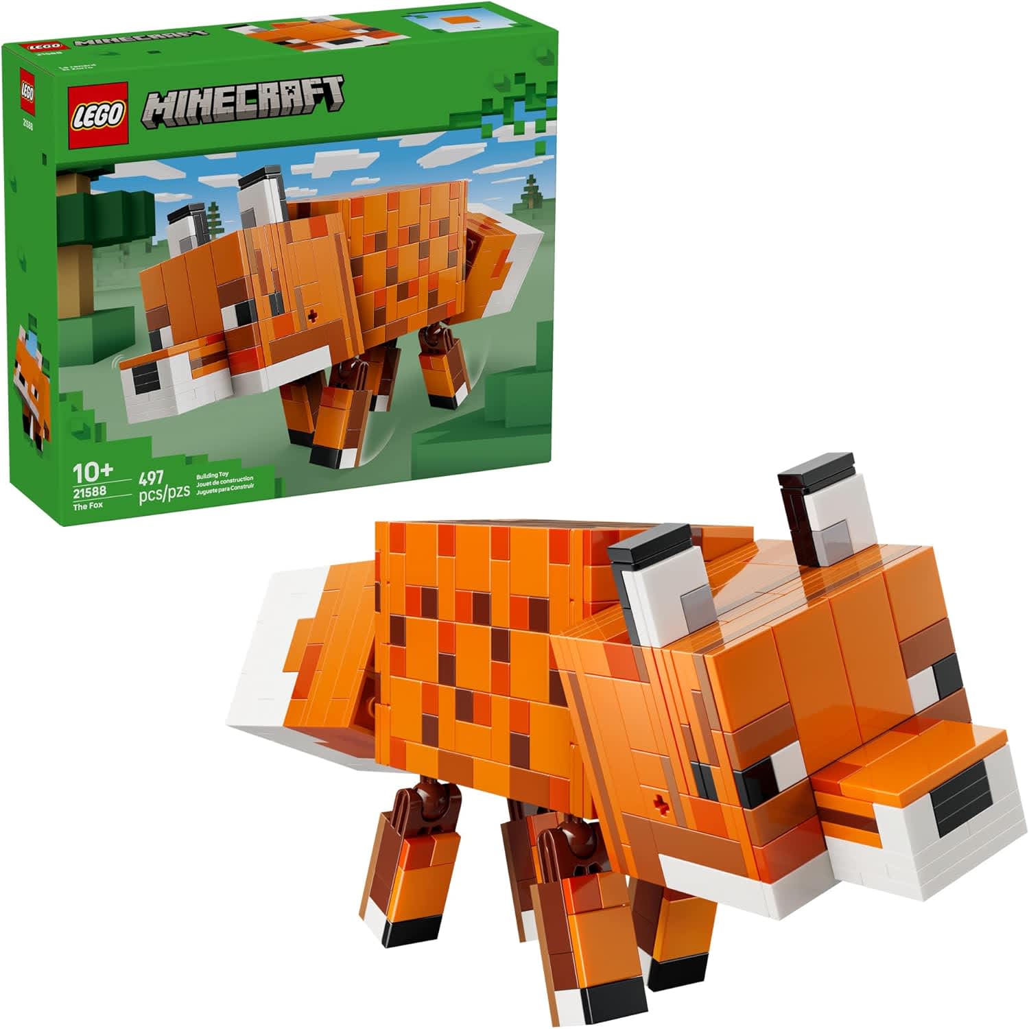 LEGO Minecraft The Fox Building Set 21588