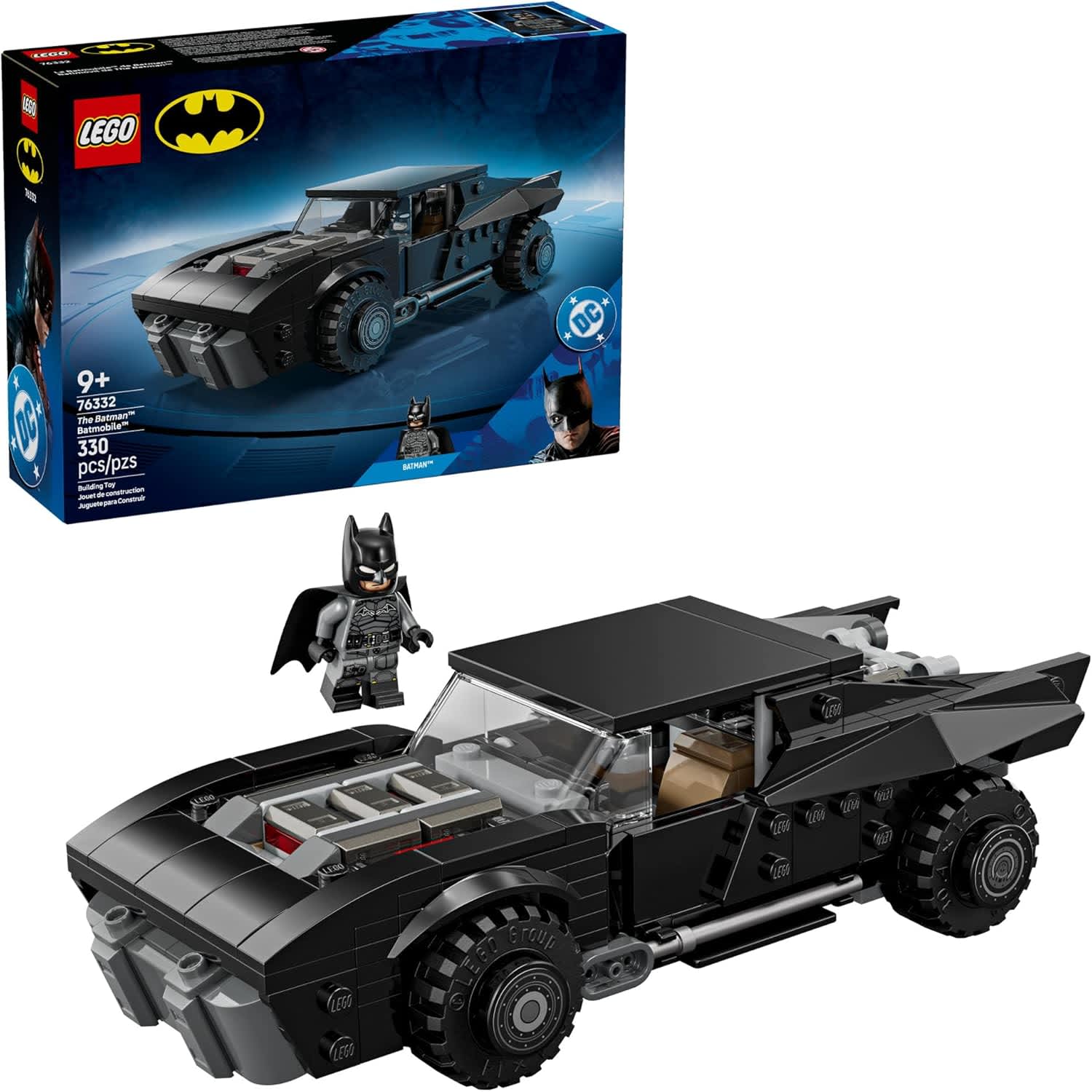 LEGO DC The Batman Batmobile Building Set 76332