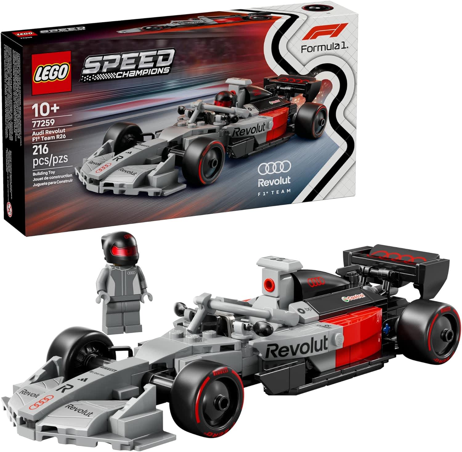 LEGO Speed Champions Audi Revolut F1 Team R26 Set 77259