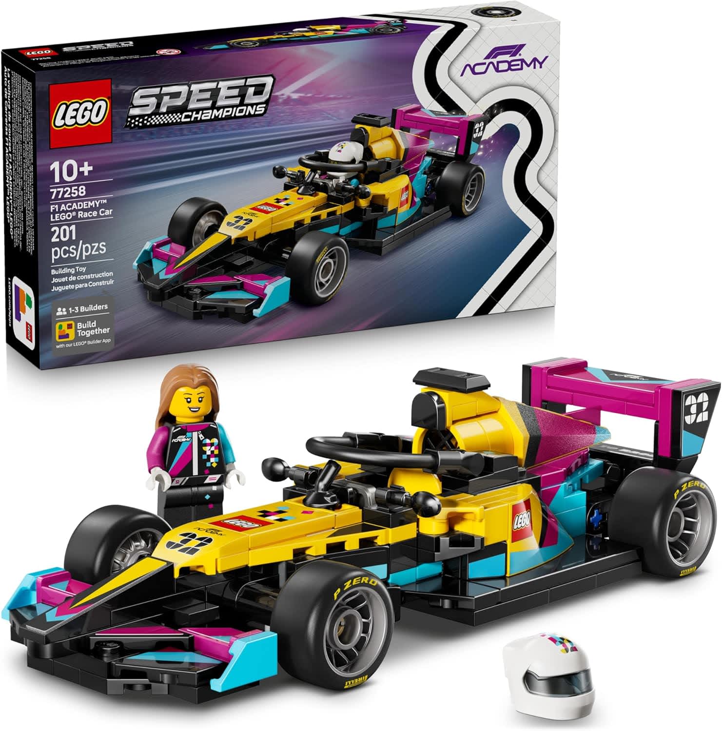LEGO Speed Champions F1 ACADEMY Race Car Set 77258