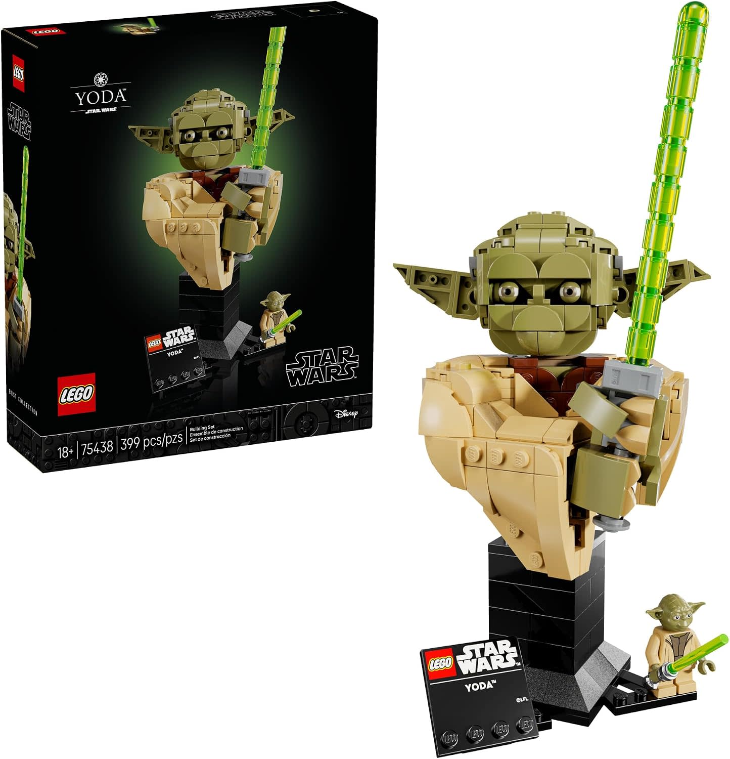LEGO Star Wars Yoda Bust Building Set 75438