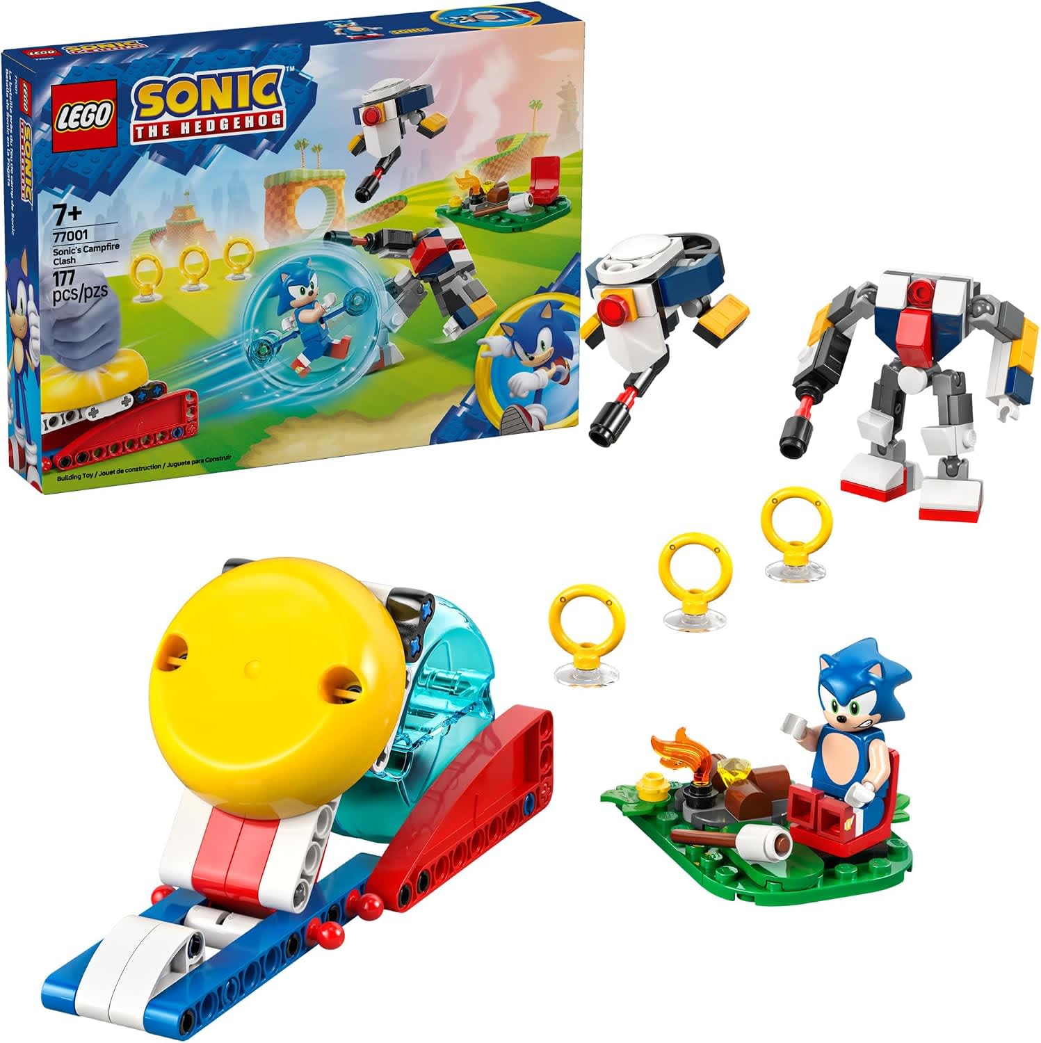 LEGO Sonic the Hedgehog Sonic’s Campfire Clash Set 77001