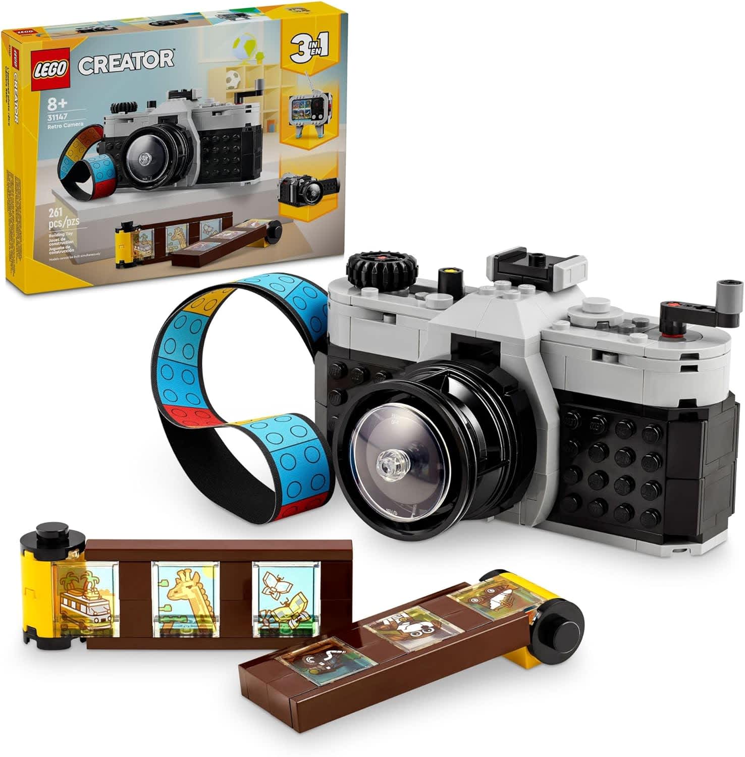 LEGO Creator 3-in-1 Retro Camera Building Set 31147