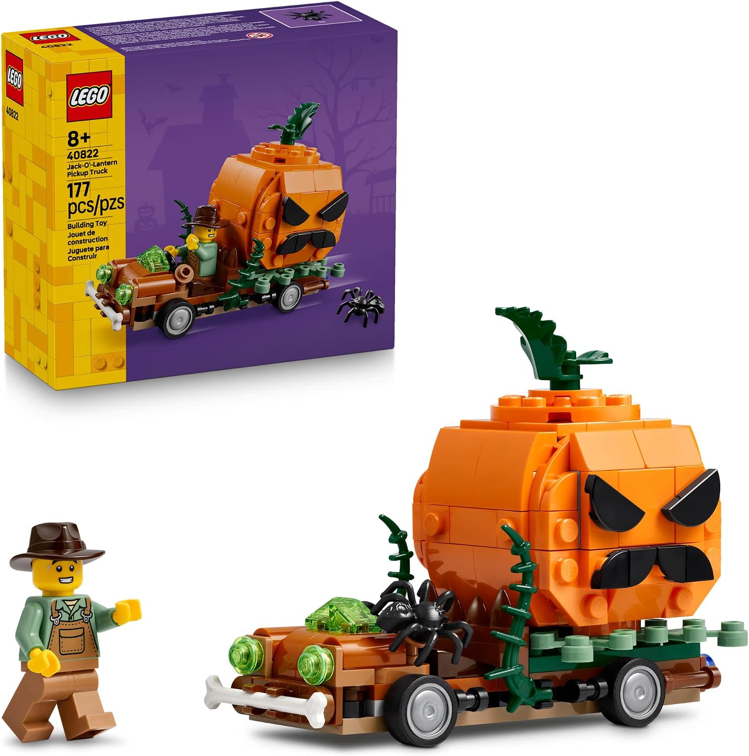 LEGO Jack-O’-Lantern Pickup Truck Set 40822