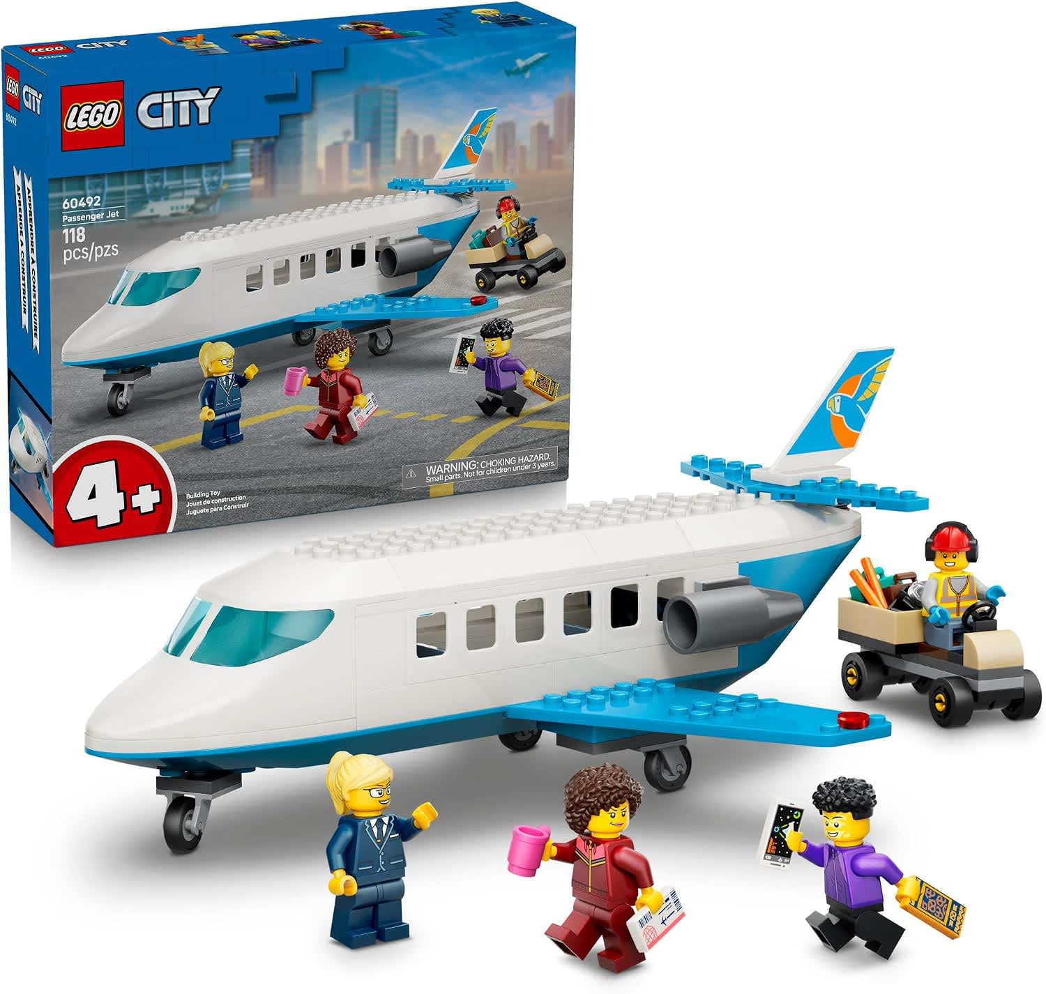 LEGO City Passenger Jet Building Set 60492
