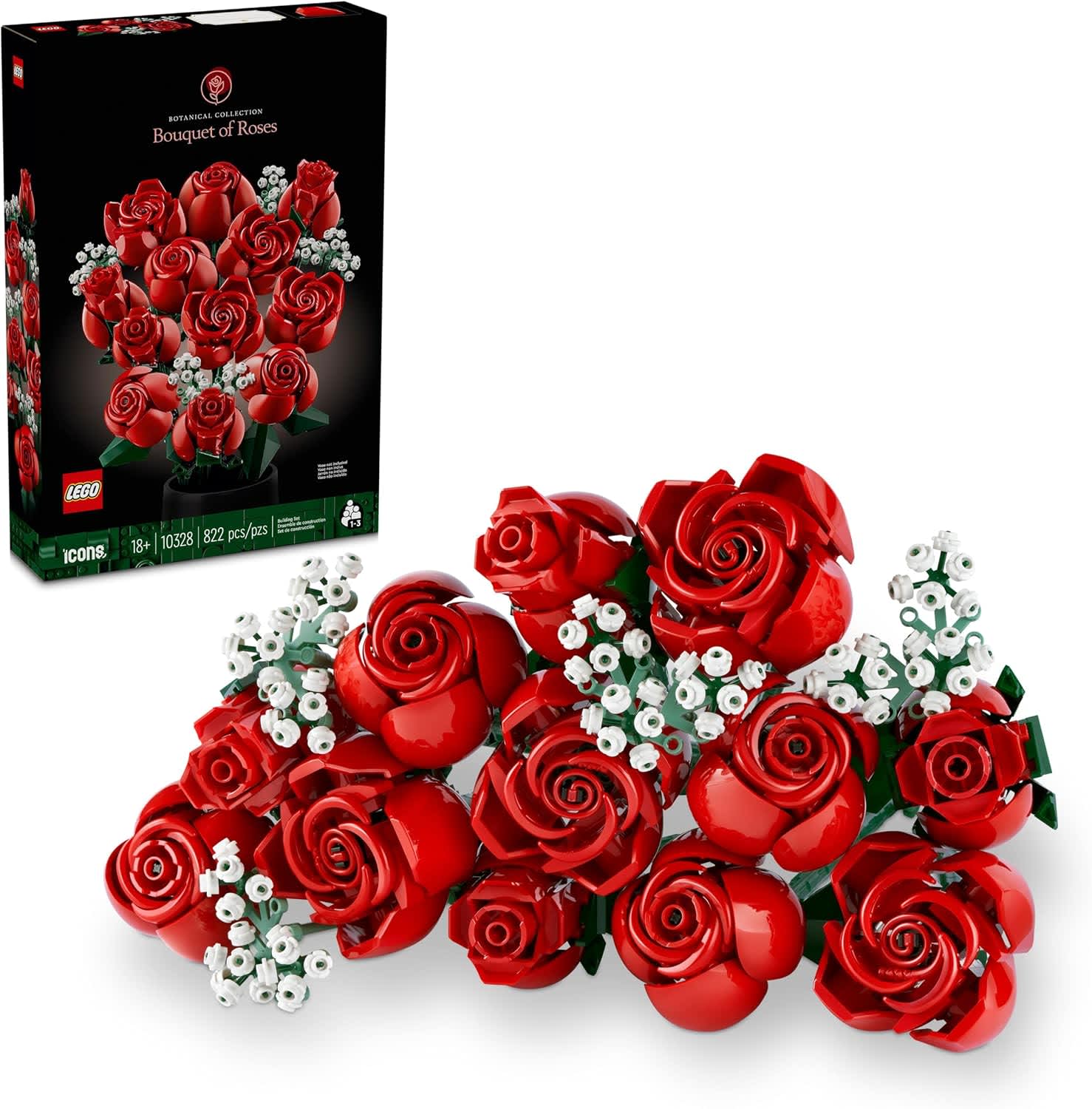 LEGO Botanicals Bouquet of Roses Set 10328