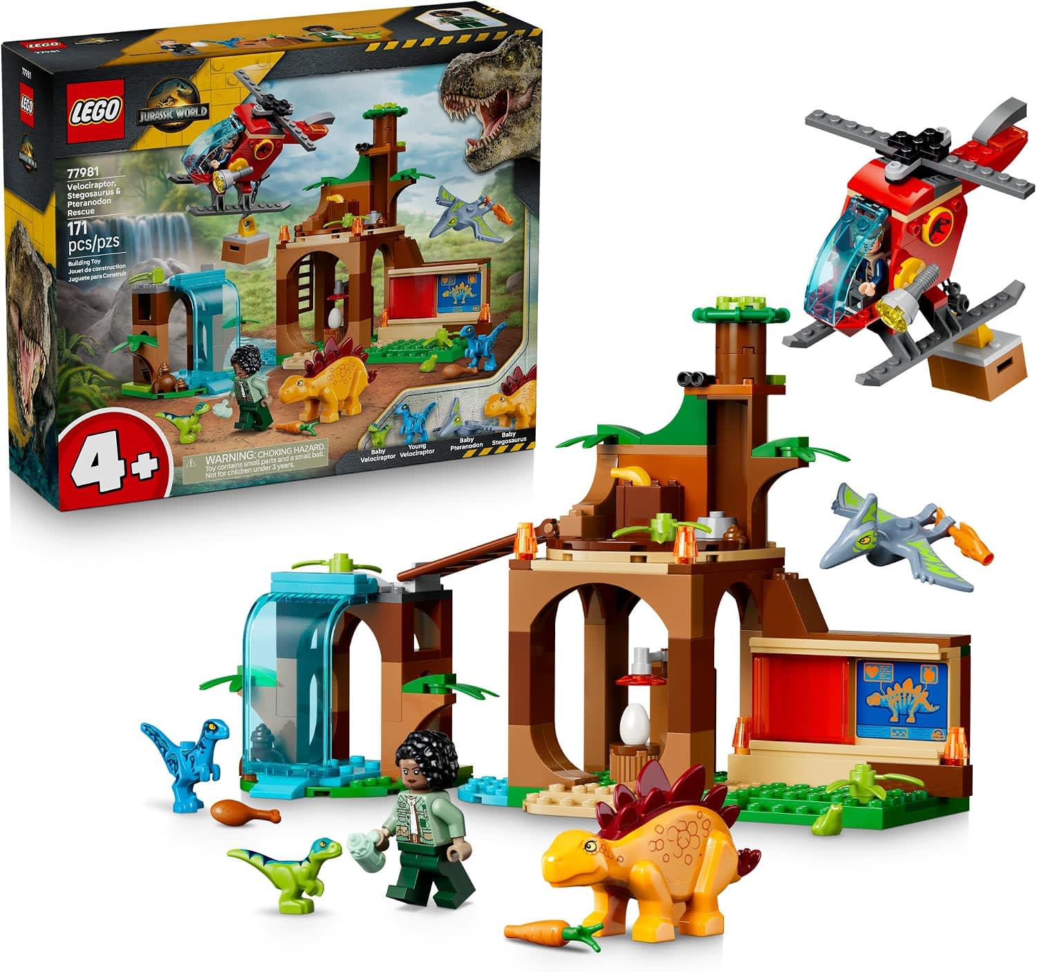 LEGO Jurassic World Dino Rescue Set 77981