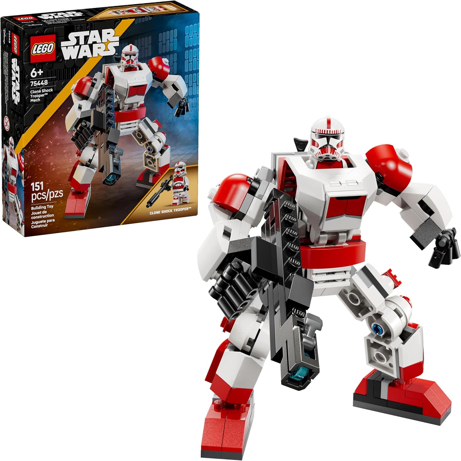 LEGO Star Wars Clone Shock Trooper Mech Set 75448