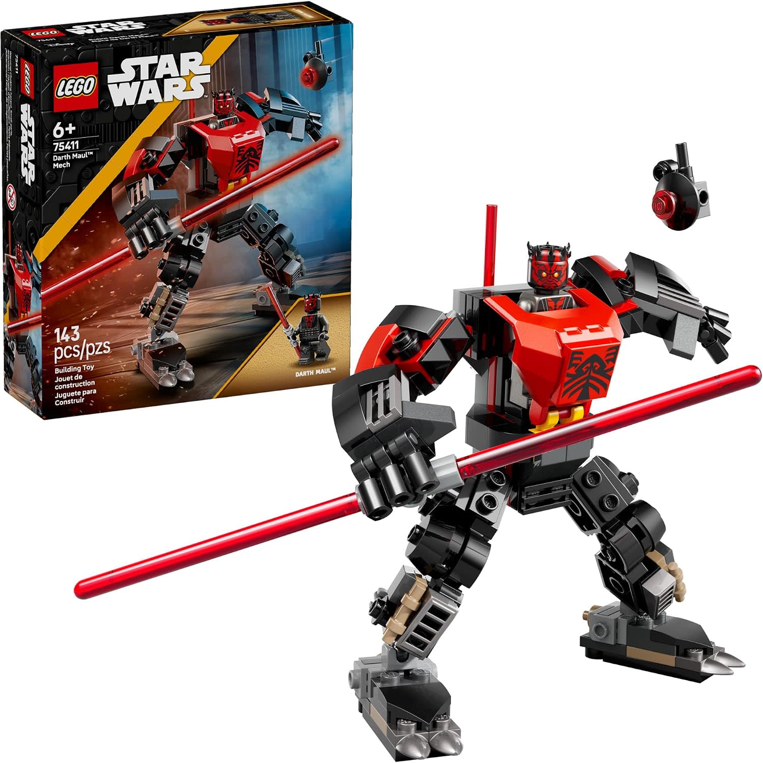 LEGO Star Wars Darth Maul Mech Building Set 75411