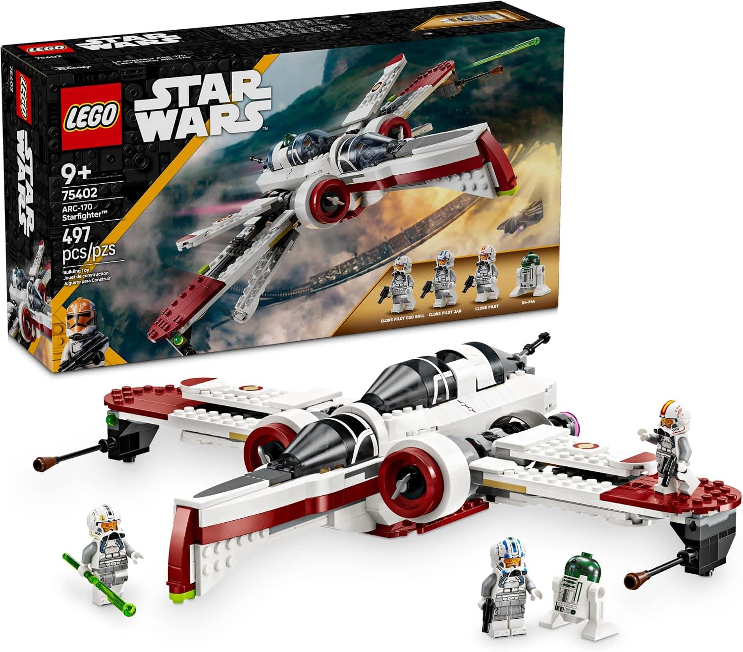 LEGO Star Wars ARC-170 Starfighter Set 75402
