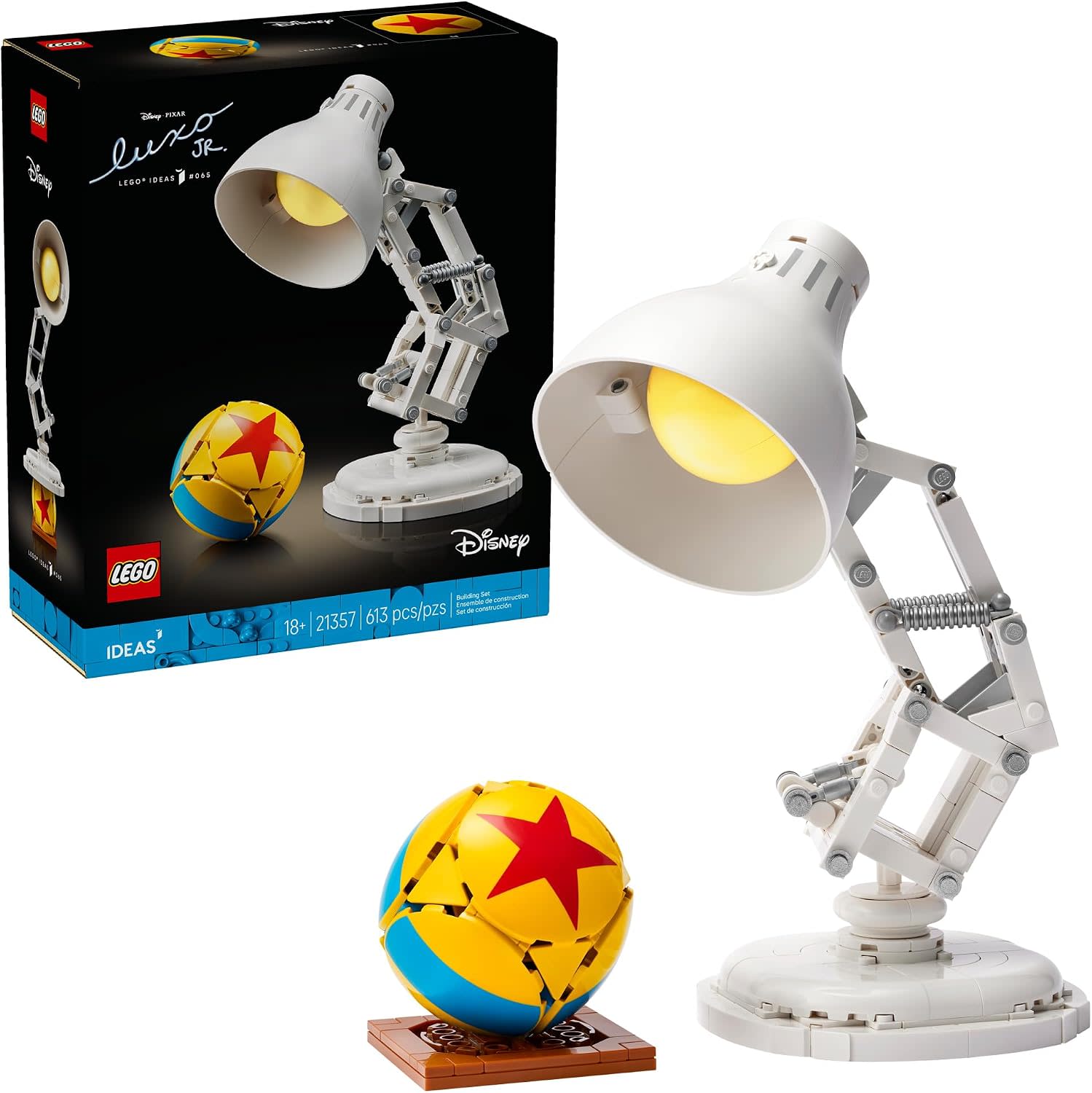 LEGO Ideas Disney Pixar Luxo Jr. Set 21357