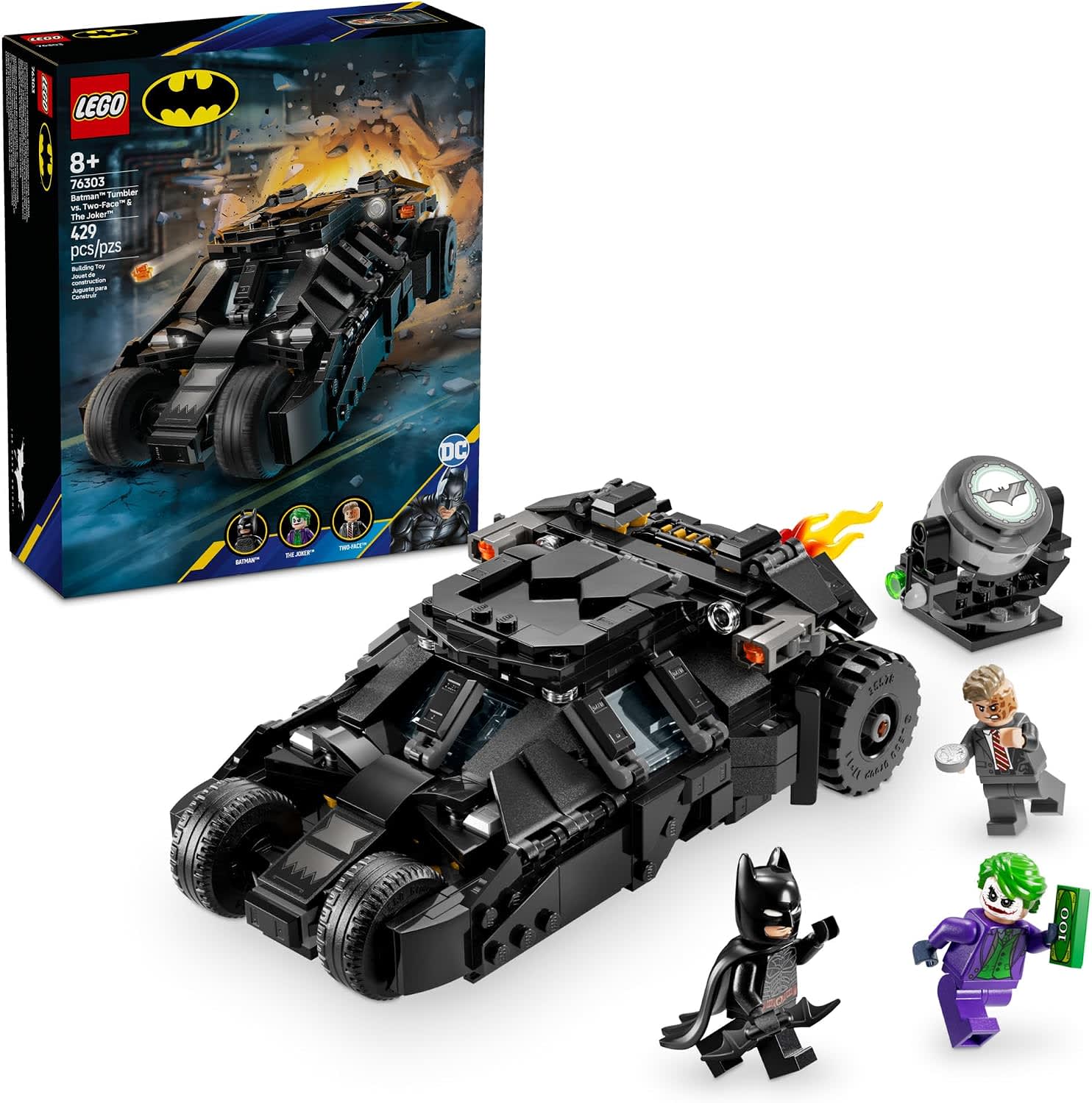 LEGO DC Batman Tumbler vs. Two-Face & The Joker 76303