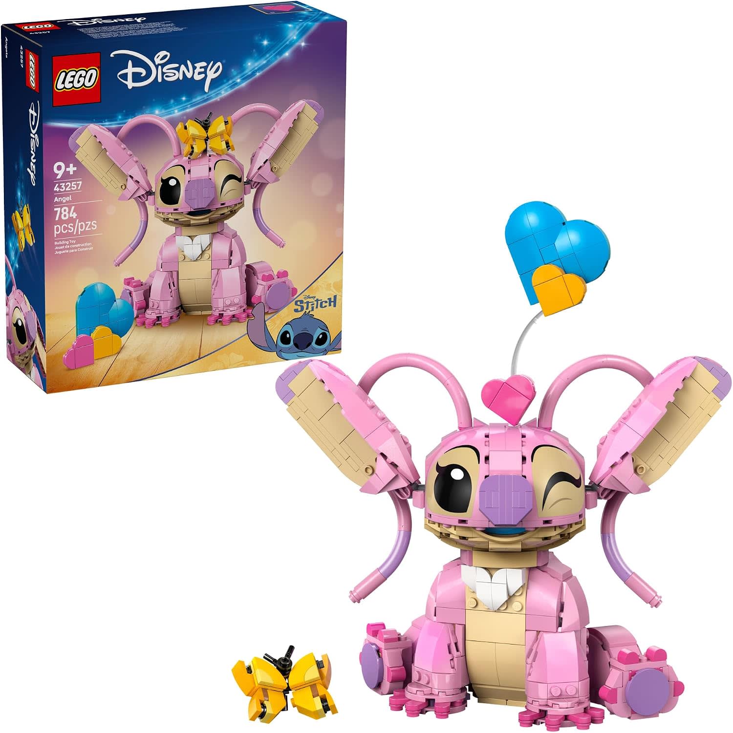 LEGO Disney Lilo & Stitch Angel Building Set 43257