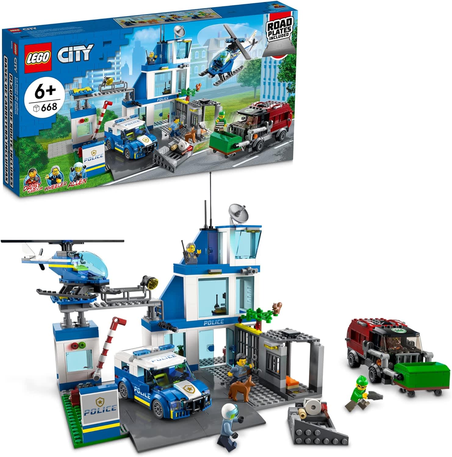 LEGO City Police Station Building Set 60316