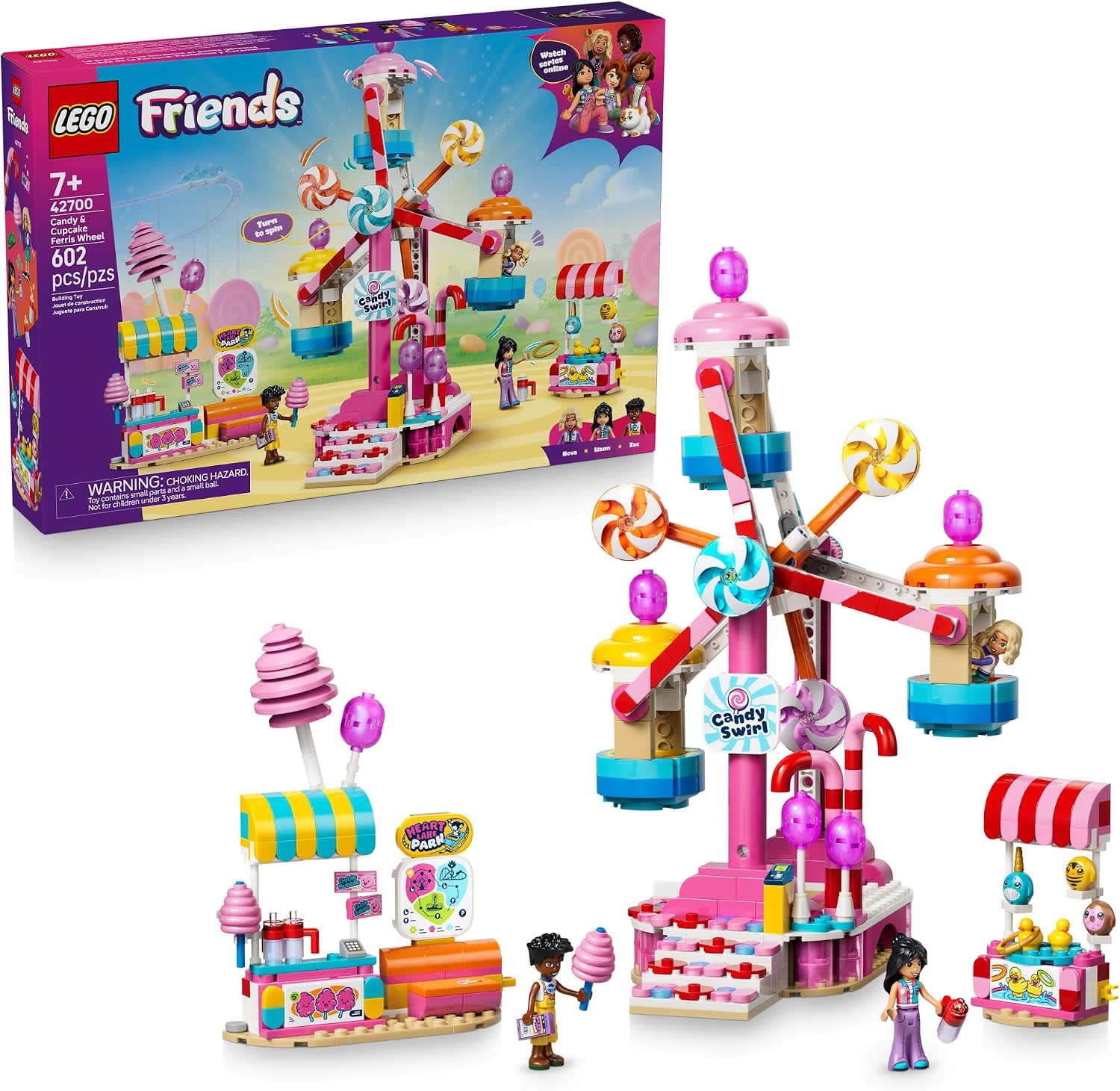LEGO Friends Candy & Cupcake Ferris Wheel Set 42700