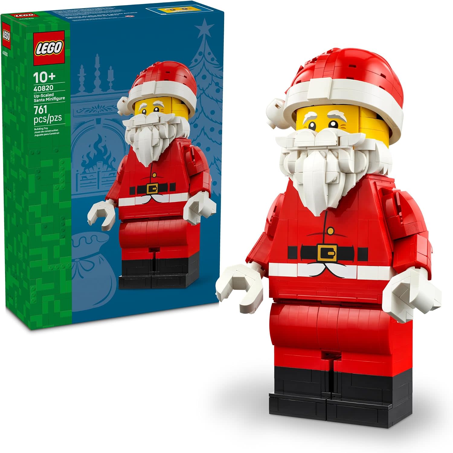 LEGO Up-Scaled Santa Minifigure Building Set 40820