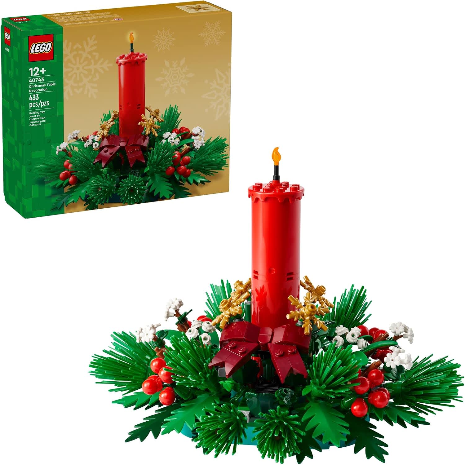 LEGO Christmas Table Decoration Building Toy 40743