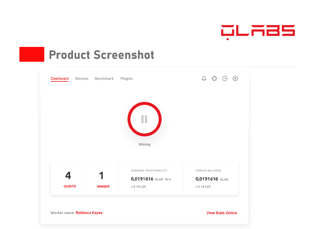 Dashboard page preview