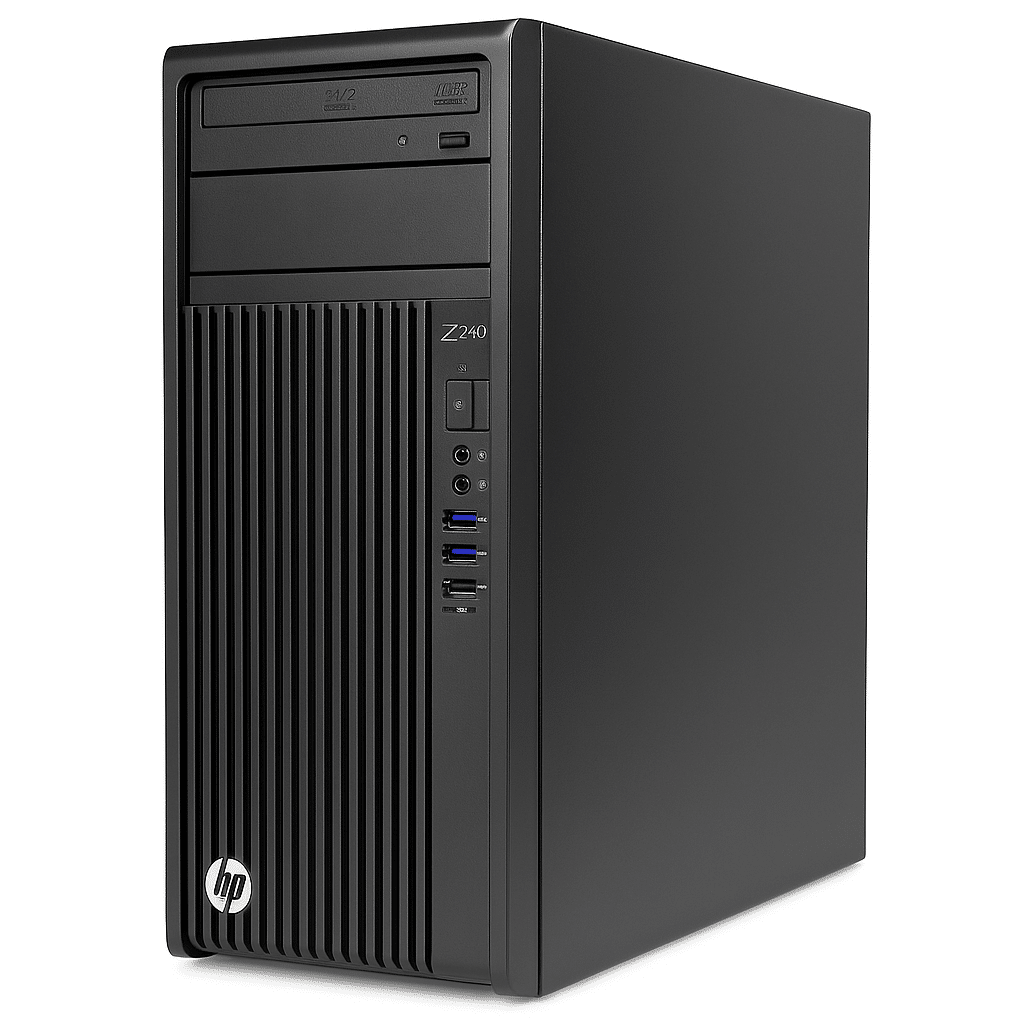 HP Z240 Workstation – Core i5 Gen 6 | 16GB RAM | 256GB SSD | NVIDIA Quadro K2200 4GB
